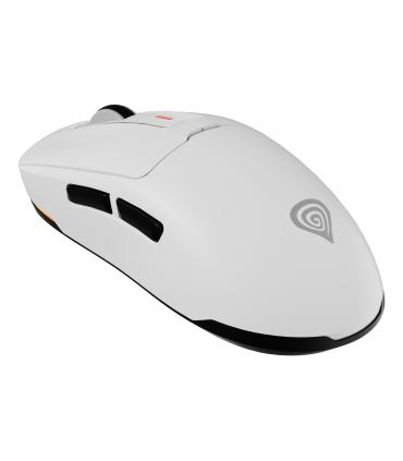 RATON GAMING GENESIS ZIRCON 660 WIRELESS CABLE BT 12000 DPI BLANCO ULTRALIVIANO