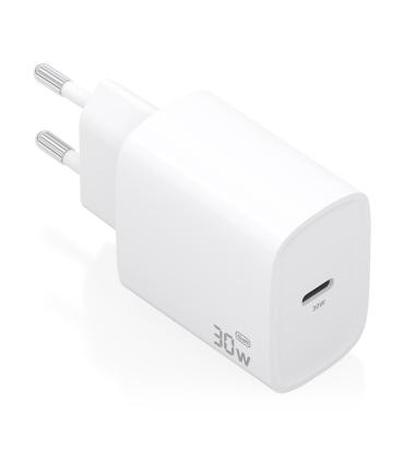 CARGADOR AISENS GAN 30W 1XUSB-C PD3.0 BLANCO