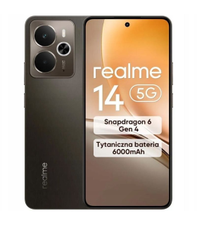 Smartphone Realme 14 8GB/ 256GB/ 6.74\'/ 5G/ Marrn Titanio