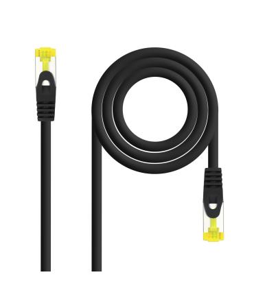 Nanocable Latiguillo LSZH Cat.6A SFTP 25cm Negro