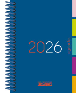 AGENDA 2026 MEDITERRANEO D/P 15x21 COLORES SURTIDOS CASTELLANO INGRAF 356430