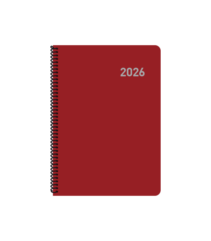 AGENDA 2026 PARIS D/P 15x21 CON ESPIRAL COLORES SURTIDOS CATALAN INGRAF 356425