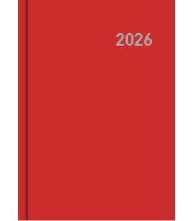 AGENDA 2026 PARIS D/P 15x21 ROJO CASTELLANO INGRAF 356412