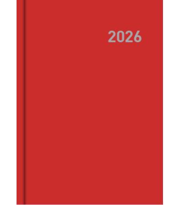 AGENDA 2026 PARIS D/P 15x21 ROJO CASTELLANO INGRAF 356412