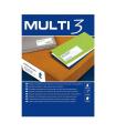 Etiquetas Adhesivas Apli Multi3/ 105 X 37mm/ 100 Hojas