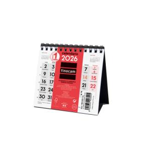 CALENDARIO 2026 SOBREMESA NEUTRO NUMEROS GRANDES XXS 110X100MM FINOCAM 781330026