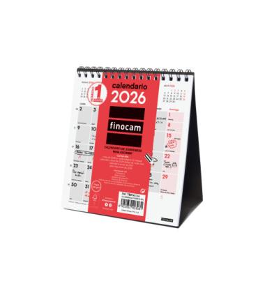 CALENDARIO 2026 SOBREMESA NEUTRO ESCRIBIR XS 140X150MM FINOCAM 780140026