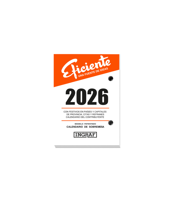 BLOC BUFFET 2026 EFICIENTE CASTELLANO INGRAF 356411