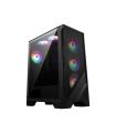 MSI MAG FORGE 120A AIRFLOW Carcasa De Ordenador Midi Tower Negro, Transparente