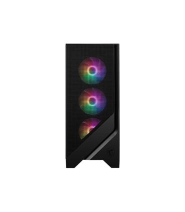 MSI MAG FORGE 120A AIRFLOW Carcasa De Ordenador Midi Tower Negro, Transparente