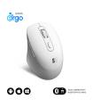 SUBBLIM Ratn CURVE ERGO DUAL MOUSE BATTERY WHITE