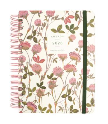 AGENDA 2026 MONIQUILLA E10 155X212MM DIA PAGINA AMAPOLA FINOCAM 770110126