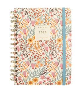AGENDA 2026 MONIQUILLA E10 155X212MM SEMANA VISTA HORIZONTAL ESPIGA FINOCAM 770100226