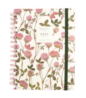 AGENDA 2026 MONIQUILLA E10 155X212MM SEMANA VISTA HORIZONTAL AMAPOLA FINOCAM 770100126