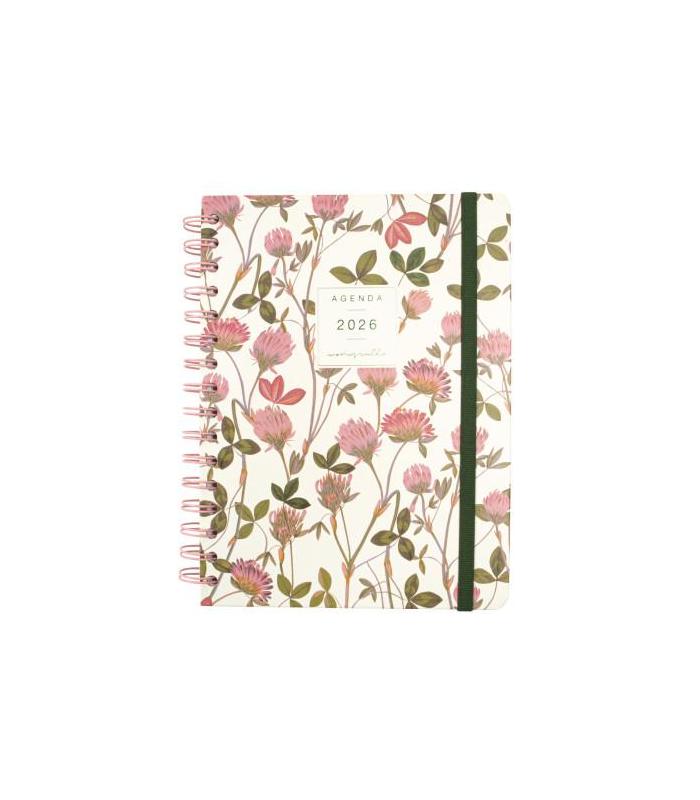 AGENDA 2026 MONIQUILLA E10 155X212MM SEMANA VISTA HORIZONTAL AMAPOLA FINOCAM 770100126