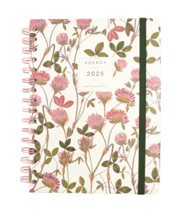 AGENDA 2026 MONIQUILLA E10 155X212MM SEMANA VISTA HORIZONTAL AMAPOLA FINOCAM 770100126