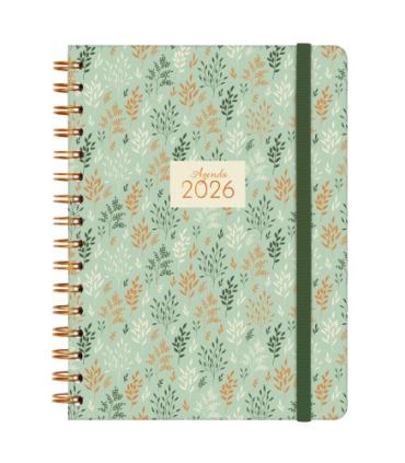 AGENDA 2026 YOU E10 155X212MM SEMANA VISTA HORIZONTAL TRIGO FINOCAM 760043026