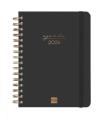 AGENDA 2026 TRENDY ALMA E10 155X212MM DIA PAGINA NEGRO FINOCAM 762040126
