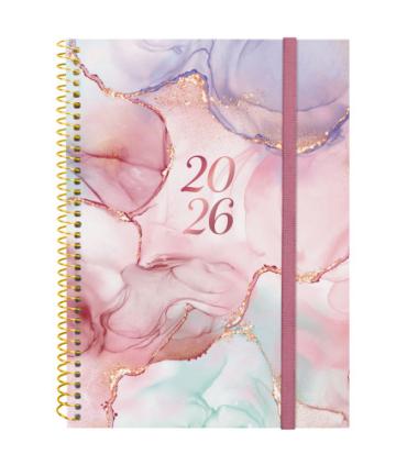 AGENDA 2026 TRENDY DESIGN E10 155X212MM SEMANA VISTA HORIZONTAL GOLDY FINOCAM 742232626