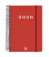 AGENDA 2026 BASIC MY E10 155X212MM DIA PAGINA ROJO FINOCAM 743523026