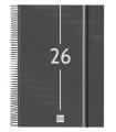 AGENDA 2026 BASIC YEAR E40 210X297MM DIA PAGINA NEGRO FINOCAM 741116026