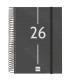 AGENDA 2026 BASIC YEAR E10 155X212MM DIA PAGINA NEGRO FINOCAM 741106026