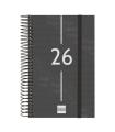 AGENDA 2026 BASIC YEAR E5 117X181MM DIA PAGINA NEGRO FINOCAM 741096026