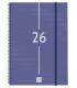 AGENDA 2026 BASIC YEAR E40 210X297MM SEMANA VISTA HORIZONTAL AZUL FINOCAM 741461026