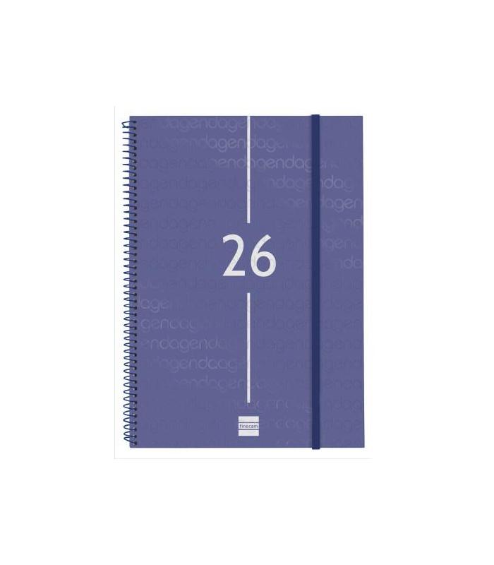 AGENDA 2026 BASIC YEAR E40 210X297MM SEMANA VISTA HORIZONTAL AZUL FINOCAM 741461026