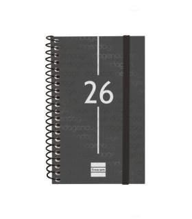 AGENDA 2026 BASIC YEAR E3 79X127MM SEMANA VISTA HORIZONTAL NEGRO FINOCAM 741426026