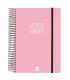 AGENDA 2026 BASIC OPAQUE E10 155X212MM DIA PAGINA ROSA FINOCAM 742914526