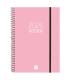 AGENDA 2026 BASIC OPAQUE E10 155X212MM SEMANA VISTA HORIZONTAL ROSA FINOCAM 742764526