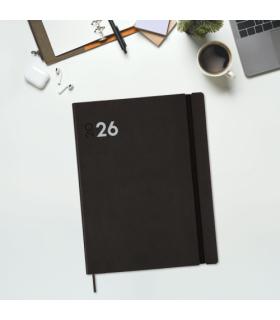 AGENDA 2026 DYNAMIC MARA Y12 210X270MM DIA PAGINA NEGRO FINOCAM 621186026