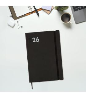 AGENDA 2026 DYNAMIC MARA Y11 164X240MM DIA PAGINA NEGRO FINOCAM 621986026