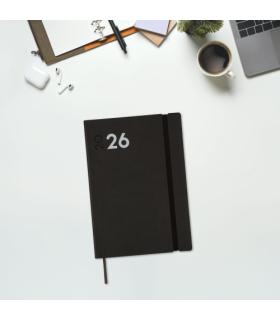 AGENDA 2026 DYNAMIC MARA Y10 140X204MM DIA PAGINA NEGRO FINOCAM 621166026