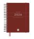 AGENDA 2026 TEMPUS 1/4 155X217MM DIA PAGINA BURDEOS FINOCAM 626307426