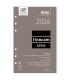 RECAMBIO ANUAL 2026 R598 OPEN500 117X181MM DIA PAGINA FINOCAM 711670026