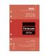 RECAMBIO ANUAL 2026 R593 OPEN500 117X181MM SEMANA VISTA HORIZONTAL FINOCAM 711580026