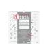CALENDARIO 2026 PARED TRENDY CHIC ESCRIBIR 300X300MM BLANCO FINOCAM 787007326