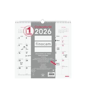 CALENDARIO 2026 PARED TRENDY CHIC ESCRIBIR 300X300MM BLANCO FINOCAM 787007326