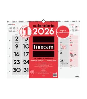 CALENDARIO 2026 NEUTRO PARED MIXTO XL 540X420MM FINOCAM 780020026