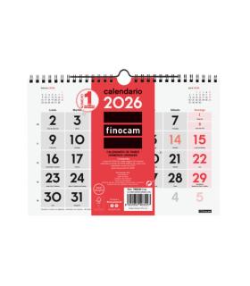 CALENDARIO 2026 NEUTRO PARED NUMEROS GRANDES S 210X150MM FINOCAM 780200026