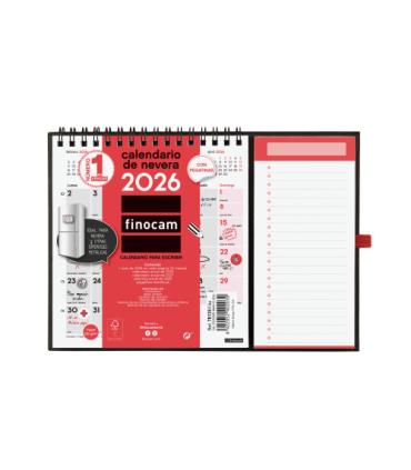CALENDARIO 2026 NEUTRO ESCRIBIR IMAN XS 140X150MM FINOCAM 781350026