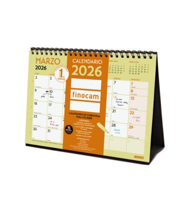 CALENDARIO 2026 SOBREMESA NEUTRO ESCRIBIR GRAFIK S 210X150MM FINOCAM 787200126