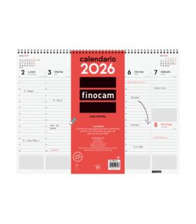 VADE 2026 ESPIRAL SEMANA VISTA VERTICAL 420X310MM FINOCAM 780260026