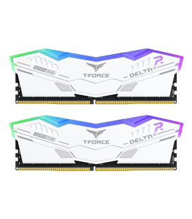 DDR5 TEAMGROUP T-FORCE DELTA RGB 16GB X2 6000 NEGRO CL30-39-39-76 1.4V