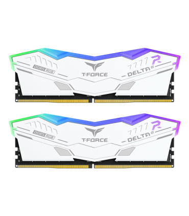 DDR5 TEAMGROUP T-FORCE DELTA RGB 16GB X2 6000 NEGRO CL30-39-39-76 1.4V