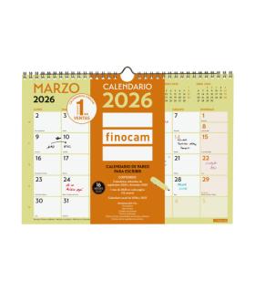 CALENDARIO 2026 NEUTRO PARED ESCRIBIR GRAFIK A4 210X297MM FINOCAM 787220126