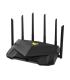 Router Gaming Inalmbrico Asus TUF AX6000  WiFi 6  6000Mbps  2.4GHz 5GHz  6 Antenas  WiFi 802.11ax ac n a  - N b g