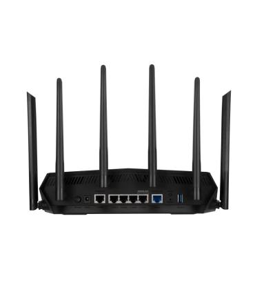 Router Gaming Inalmbrico Asus TUF AX6000  WiFi 6  6000Mbps  2.4GHz 5GHz  6 Antenas  WiFi 802.11ax ac n a  - N b g